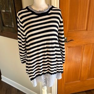 Seraphine Maternity Sweater with Nursing Tank